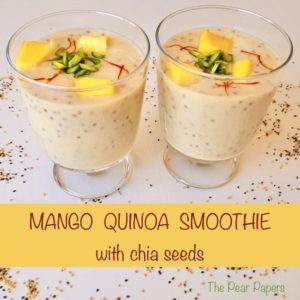 Mango Quinoa Smoothie