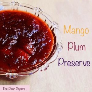 Mango Plum Preserve