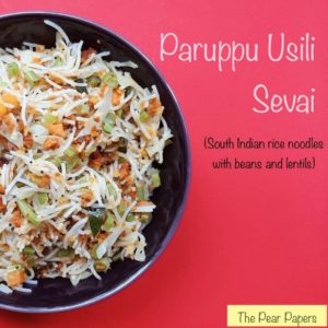 Paruppu Usili Sevai