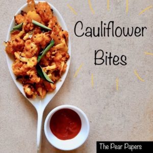 Cauliflower Bites