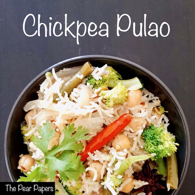 Chickpea Pulao