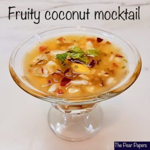 Fruity Coconut Mocktail