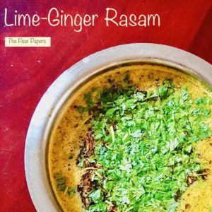 Lime Ginger Rasam