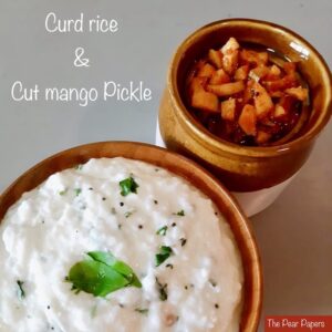 Cure Rice & Cut Mango Pickle
