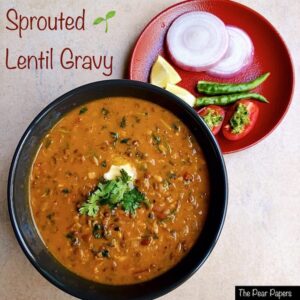 Sprouted Lentil Gravy